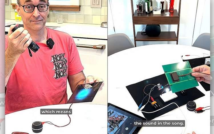 تبدیل نور به صدا؛ آزمایش خانگی که مفاهیم مخابرات نوری را ساده کرد