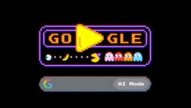 لوگو هالووین گوگل رونمایی شد؛ تولد ۴۵ سالگی پکمن!