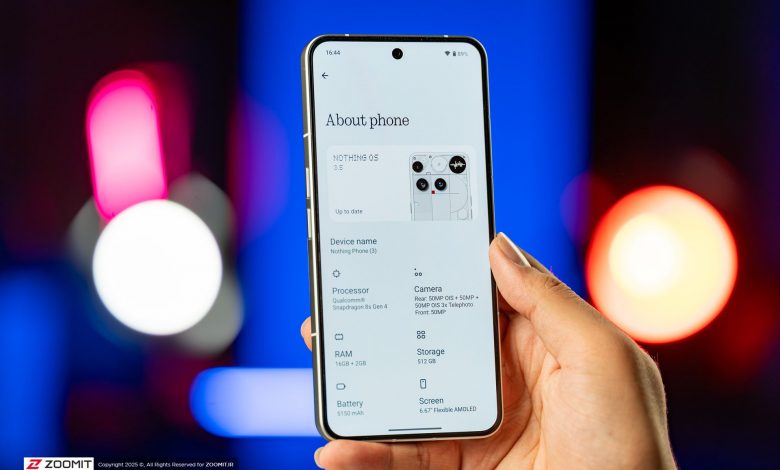 اندروید ۱۶ برای گوشی‌های ناتینگ؛ تاریخ انتشار Nothing OS 4.0 اعلام شد