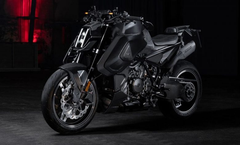 این موتورسیکلت پرقدرت با الهام از مرسدس جی کلاس ساخته شده است