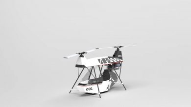 این هلیکوپتر شخصی در صندوق عقب خودرو جا میشود!