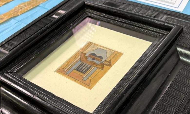 بسته‌ای که سرایدار فکر کرد «آینه» است، تابلو گران‌قیمت پیکاسو از آب درآمد