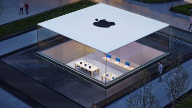 تصاویر خیره‌کننده از اپل استور استانبول؛ اوج هنر و مهندسی