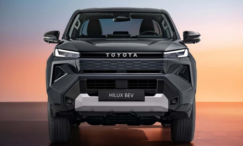 تصاویر رسمی هایلوکس ۲۰۲۶، پیکاپ جدید تویوتا با طراحی جسورانه