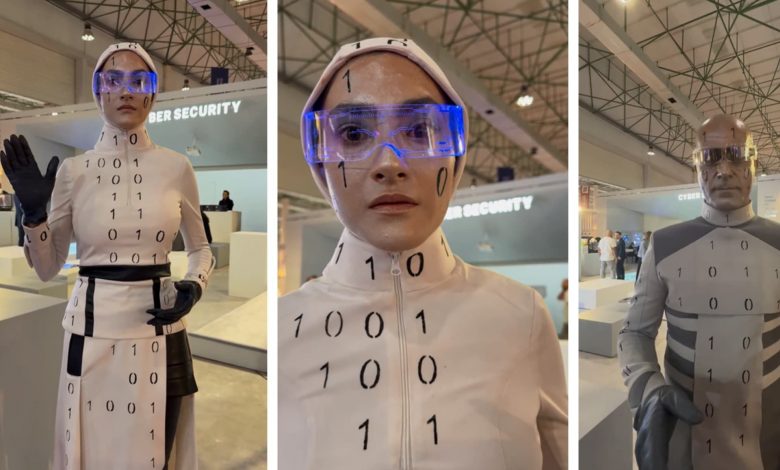 جنجال در نمایشگاه اینوتکس کیش؛ انسانها را جای ربات جا زدند!