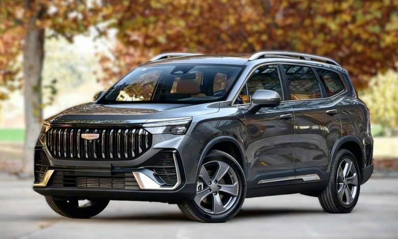 رقیب ۷ سرنشینه تیگو ۸؛ شاسی‌بلند جدید جیلی رونمایی شد