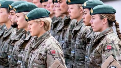 سربازی اجباری برای زنان؛ ارتش دانمارک قرعه‌کشی برگزار می‌کند