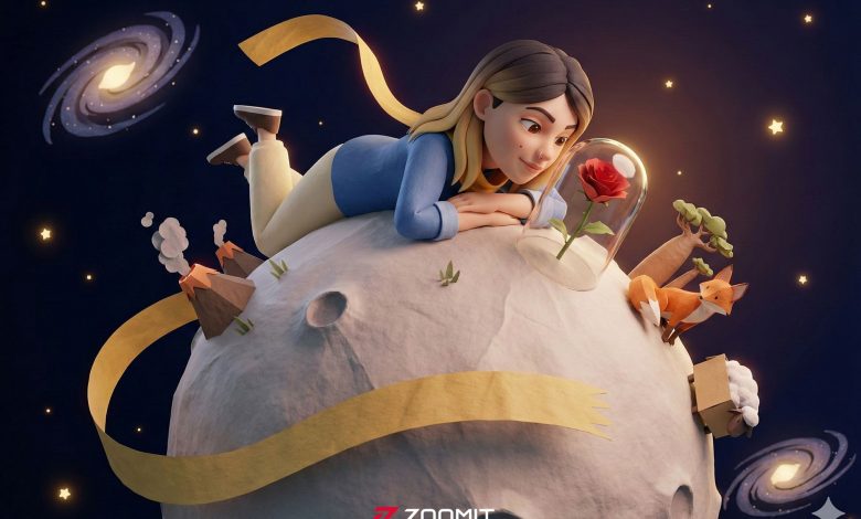 سفر به سیارک شازده کوچولو؛ با این پرامپت قهرمان داستان محبوب کودکیتان شوید