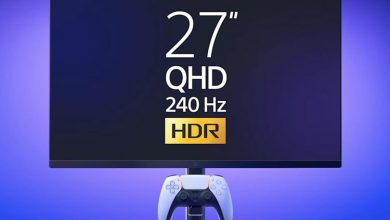 سونی از مانیتور ۲۴۰ هرتزی پلی‌استیشن با قلاب شارژ DualSense رونمایی کرد