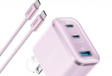 شارژر صورتی انکر برای علاقه‌مندان به لوازم جانبی خوش‌رنگ رونمایی شد