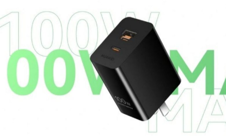 شارژر پیشرفته ۱۰۰ وات هواوی با پورت‌های Type-A و Type-C رونمایی شد