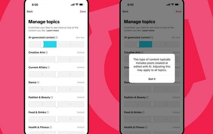 صندوق ۲ میلیون دلاری تیکتاک برای آموزش سواد هوش مصنوعی