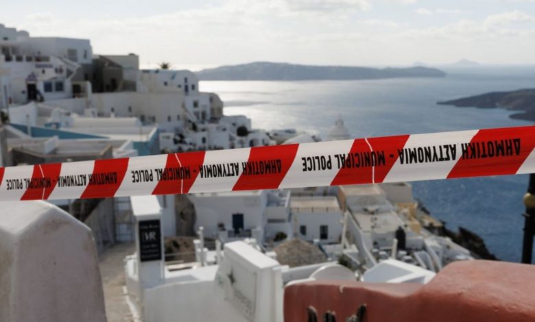 عامل پنهان هزاران زمین‌لرزه پیاپی در جزیره سانتورینی یونان کشف شد