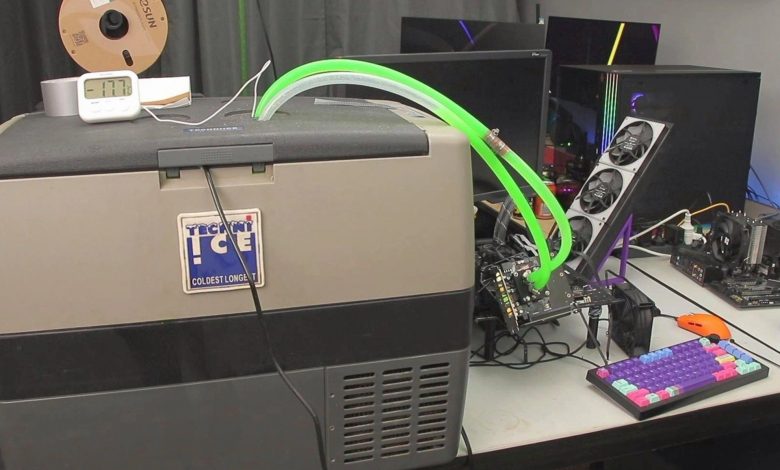 فریزر و گرافیک قدرتمند انویدیا؛ ترکیبی که به شکستن رکورد جهان منجر شد