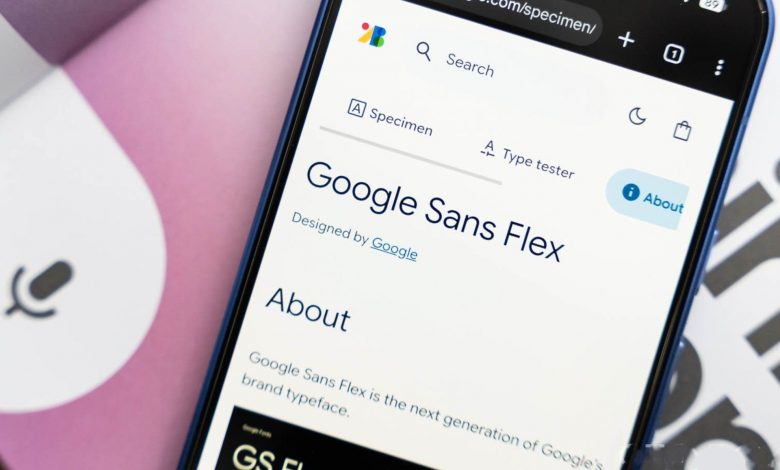 فونت دوستداشتنی «گوگل سنس فلکس» در دسترس عموم مردم قرار گرفت