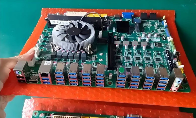 مادربرد سفارشی اعجابانگیز اینتل با ۳۶ پورت USB رؤیت شد