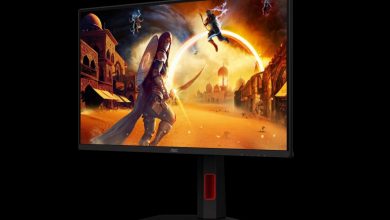 مانیتور جدید AOC با پنل مینی LED و حالت دوگانه رونمایی شد