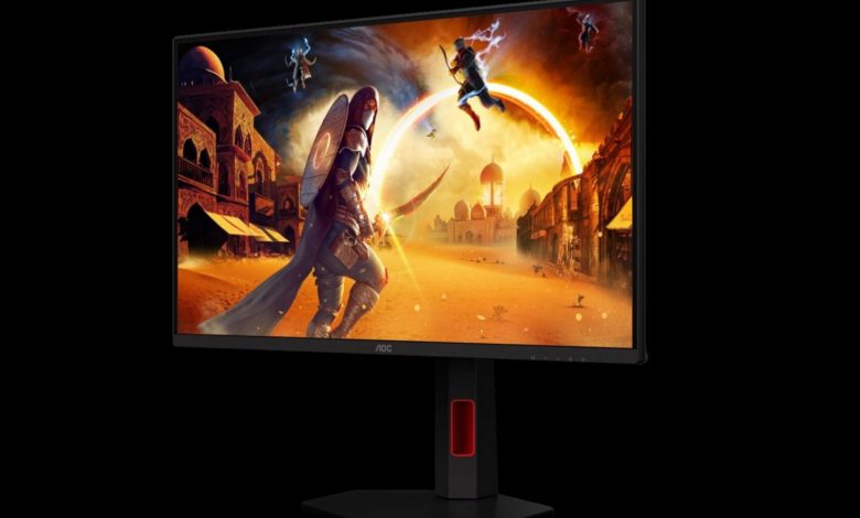 مانیتور جدید AOC با پنل مینی LED و حالت دوگانه رونمایی شد