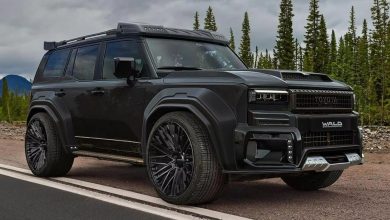 مدل سفارشی لندکروزر با طراحی تهاجمی و نفس‌گیر رونمایی شد