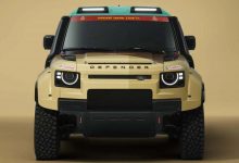 مدل مسابقه‌ای لندرور دیفندر رونمایی شد؛ هیولای صحرایی