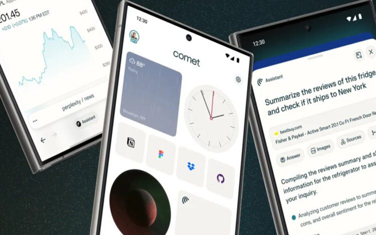 مرورگر هوش مصنوعی «کامت» Perplexity اکنون برای اندروید در دسترس است