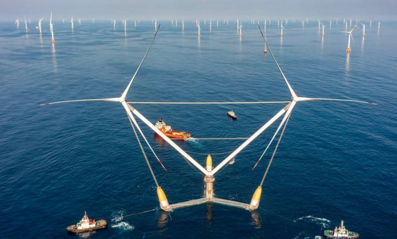 مسابقه انرژی بادی؛ بزرگترین توربین دنیا در چین رکوردهای پیشین را میشکند