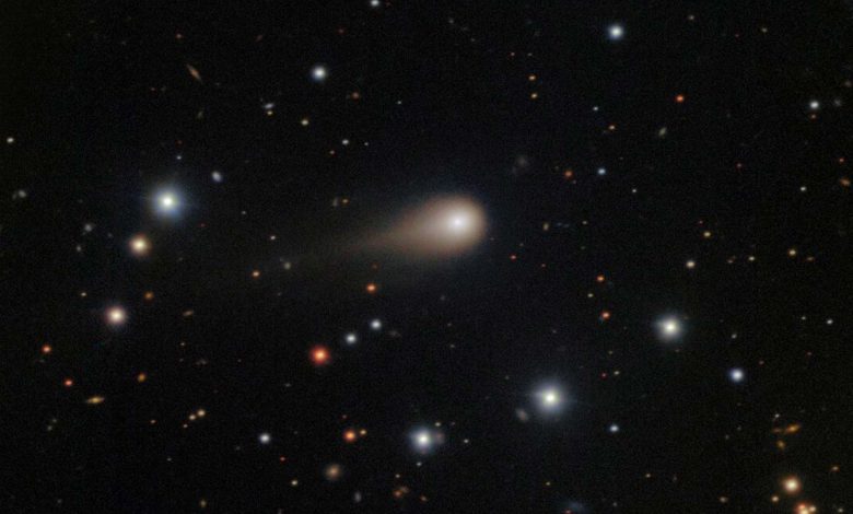 ناسا با انتشار تصاویر مورد انتظار از دنباله‌دار اطلس، به شایعات پایان داد