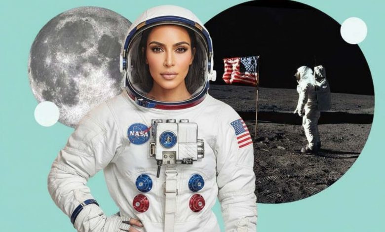 پاسخ قاطع ناسا به ادعای کیم کارداشیان: ۶ بار به ماه سفر کرده‌ایم!