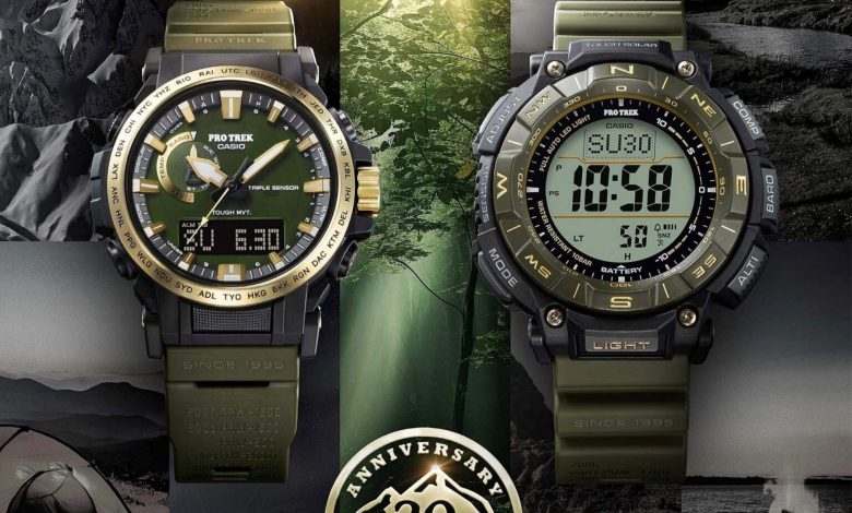 کاسیو با ۲ ساعت نفیس تولد ۳۰ سالگی «پرو ترک» را جشن گرفت