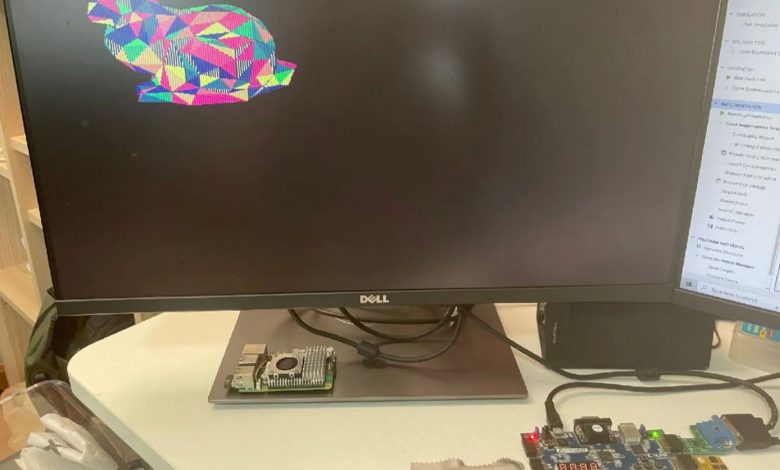 کوچک‌ترین پردازنده گرافیکی دنیا وارد خط تولید شد