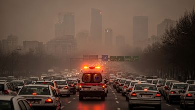 اوج‌گیری آلودگی هوا؛ ثبت ۳۵۷ فوت در ۸ روز و کمبود ۵۰۰ آمبولانس در تهران
