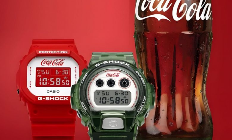 این ساعت جذاب کاسیو با همکاری کوکا کولا ساخته میشود