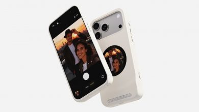 این قاب عجیب، نمایشگر ثانویه را به پشت آیفون می‌آورد