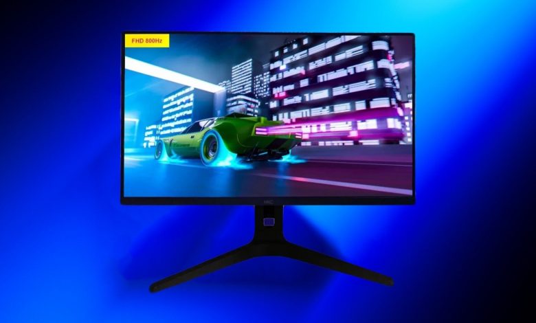 این مانیتور گیمینگ جدید، نرخ نوسازی دیوانه‌وار ۸۰۰ هرتزی دارد