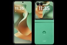 این گوشی تاشو با تم جام جهانی ساخته شده است