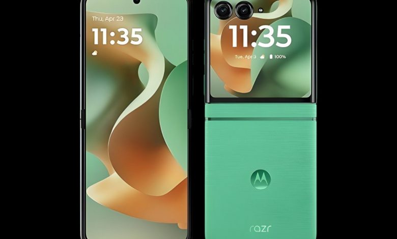 این گوشی تاشو با تم جام جهانی ساخته شده است