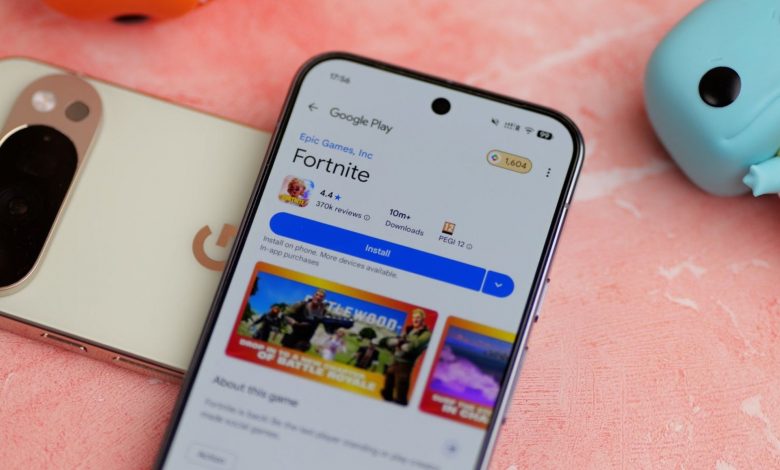 بازی فورتنایت پس از چند سال به گوگل پلی استور برگشت