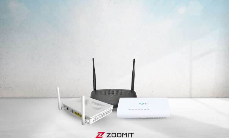 بررسی و انتخاب دقیق مودم فیبر نوری GPON در زوبین