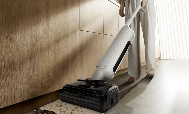 جاروبرقی جدید شیائومی حتی سطوح مرطوب را هم تمیز میکند