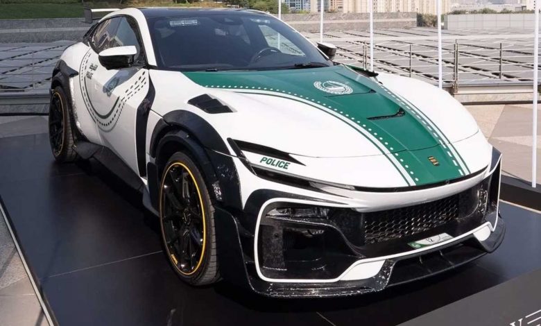 خودرو جدید پلیس دبی رونمایی شد: فراری پوروسانگوئه منصوری!