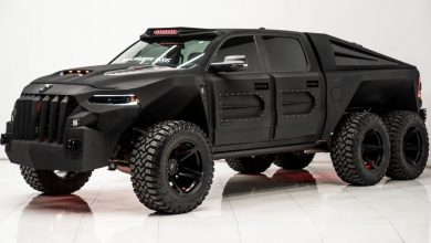 خودرویی برای آخرالزمان؛ جاگرنات 6×6 رونمایی شد