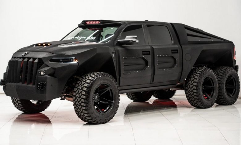 خودرویی برای آخرالزمان؛ جاگرنات 6×6 رونمایی شد