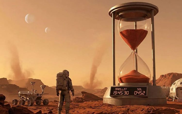زمان در مریخ چگونه می‌گذرد؟