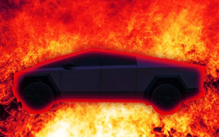 سایبرتراک تسلا؛ خودرویی که به کابوس آتش‌نشان‌ها تبدیل شد