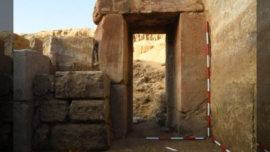 قطعه گمشده پازل فراعنه؛ دروازه ورودی معبد ایزد خورشید در مصر کشف شد