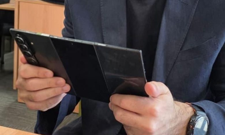 مدل آزمایشی گلکسی زد ترای‌فولد با ۴ دوربین پشتی دیده شد