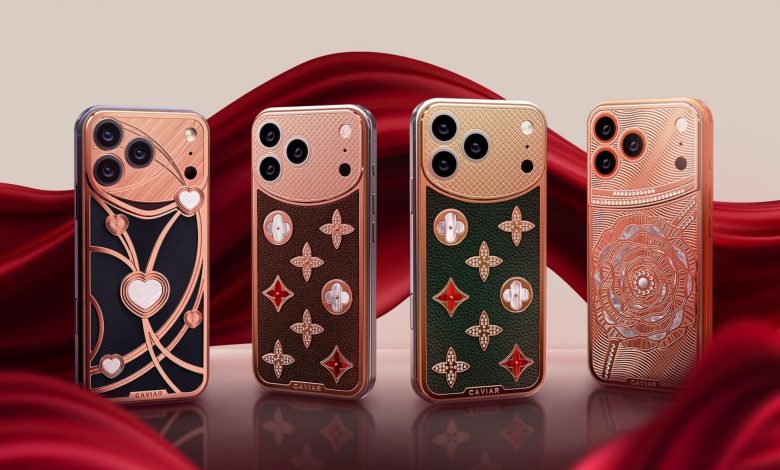 مدل سفارشی آیفون ۱۷ پرو با تم عشق رونمایی شد