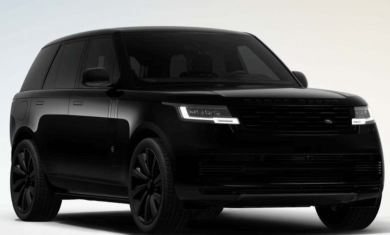 مدل سفارشی رنج روور با طراحی خشن و رنگ تماما مشکی رونمایی شد