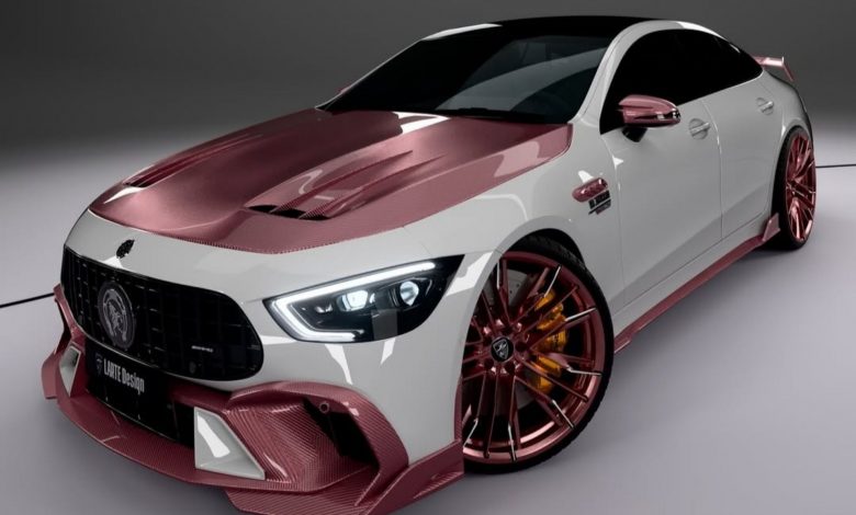 مدل سفارشی مرسدس AMG GT53 با طراحی و رنگ‌بندی خیره‌کننده معرفی شد