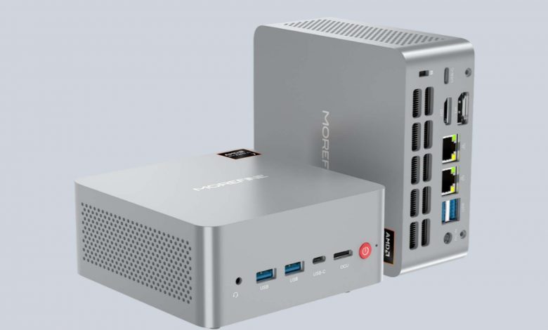 کامپیوتر کوچک جدید مورفاین با پردازنده هوش مصنوعی و ۹۶ گیگابایت رم معرفی شد